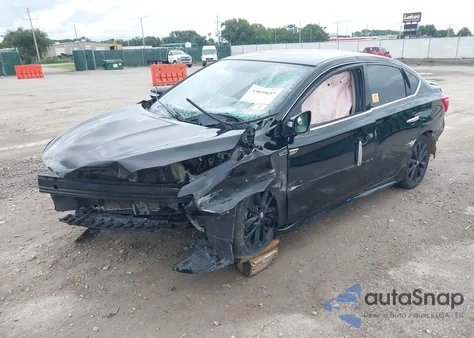 2017 Nissan Sentra Sr z USA, uszkodzony, nr VIN 3N1AB7AP1HY356108